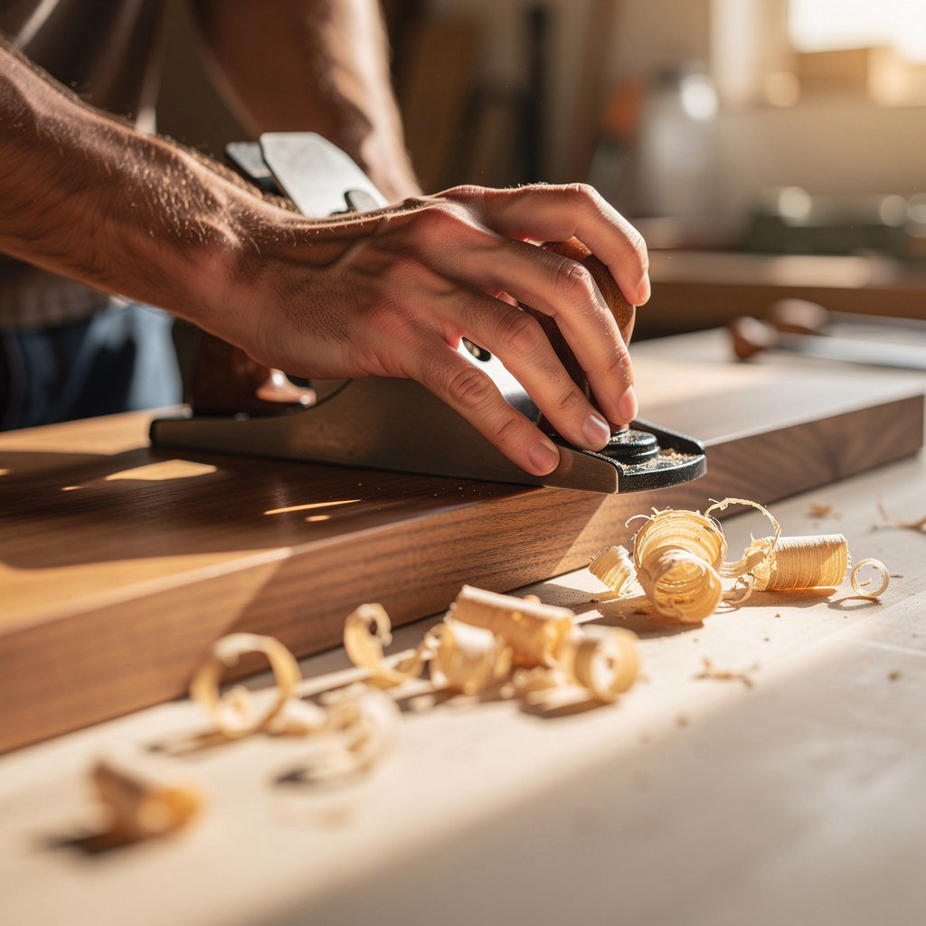 Precision Woodcraft San Diego custom live-edge dining table project in a San Diego home